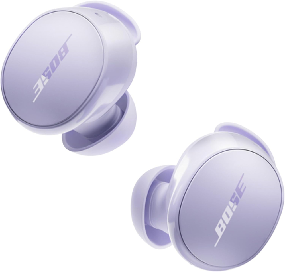 Bose QuietComfort Wireless Noise Cancelling Earbuds 5.3, Lifestyle Bluetooth Earbuds with Active Noise Cancellation, Up to 8.5 Hours of Battery Life, Chilled Lilac