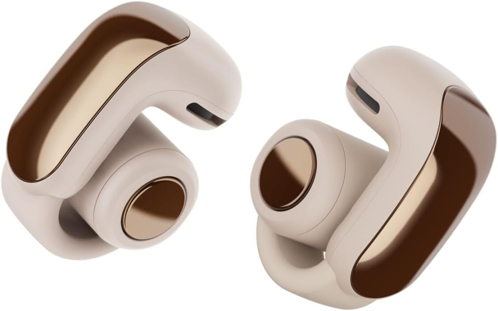 Bose Ultra Open Bluetooth Earbuds with OpenAudio Technology, Open Ear Wireless Earbuds, Up to 48 Hours of Battery Life, Driftwood Sand - Limited Edition
