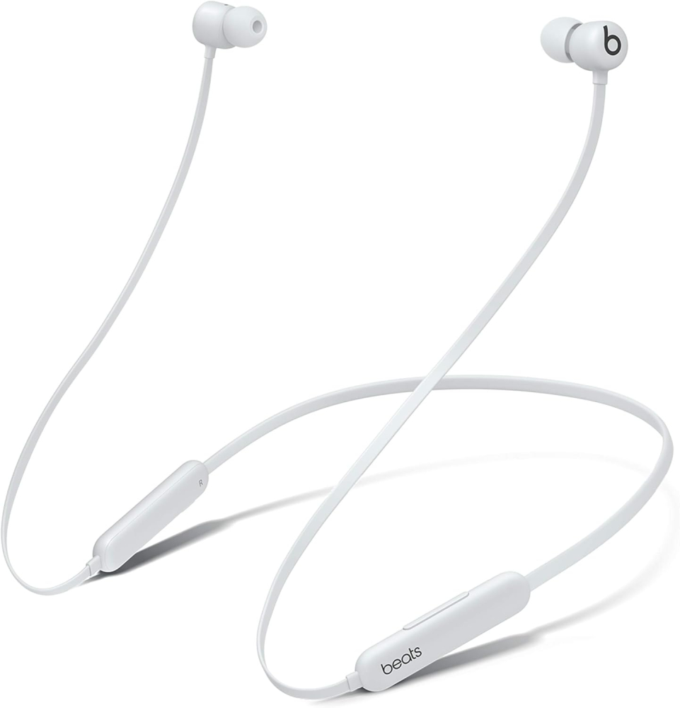 Beats Flex Wireless Earphones – Apple W1 Headphone Chip, Magnetic Earbuds, Class 1 Bluetooth, 12 Hours of Listening Time, Built-in Microphone - Smoke Grey
