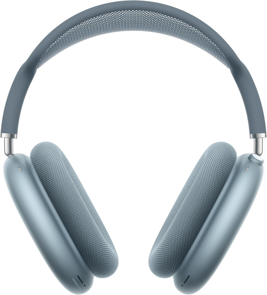 Apple AirPods Max Wireless Over-Ear Headphones, Pro-Level Active Noise Cancellation, Transparency Mode, Personalised Spatial Audio, USB-C Charging, Bluetooth Headphones for iPhone, Blue ​​​​​​​