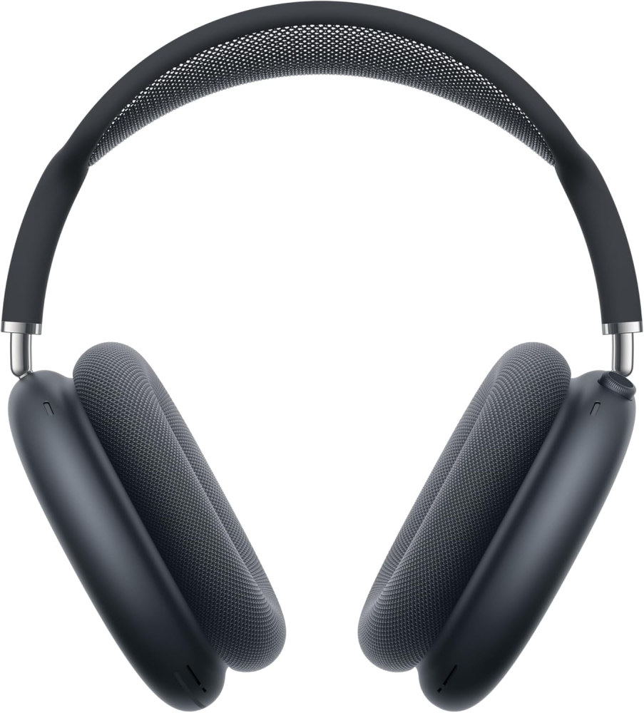 Apple AirPods Max Wireless Over-Ear Headphones, Pro-Level Active Noise Cancellation, Transparency Mode, Personalised Spatial Audio, USB-C Charging, Bluetooth Headphones for iPhone, Midnight ​​​​​​​