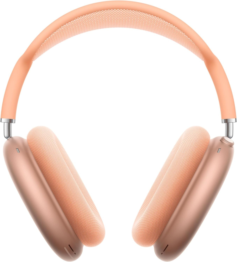 Apple AirPods Max Wireless Over-Ear Headphones, Pro-Level Active Noise Cancellation, Transparency Mode, Personalised Spatial Audio, USB-C Charging, Bluetooth Headphones for iPhone, Orange ​​​​​​​