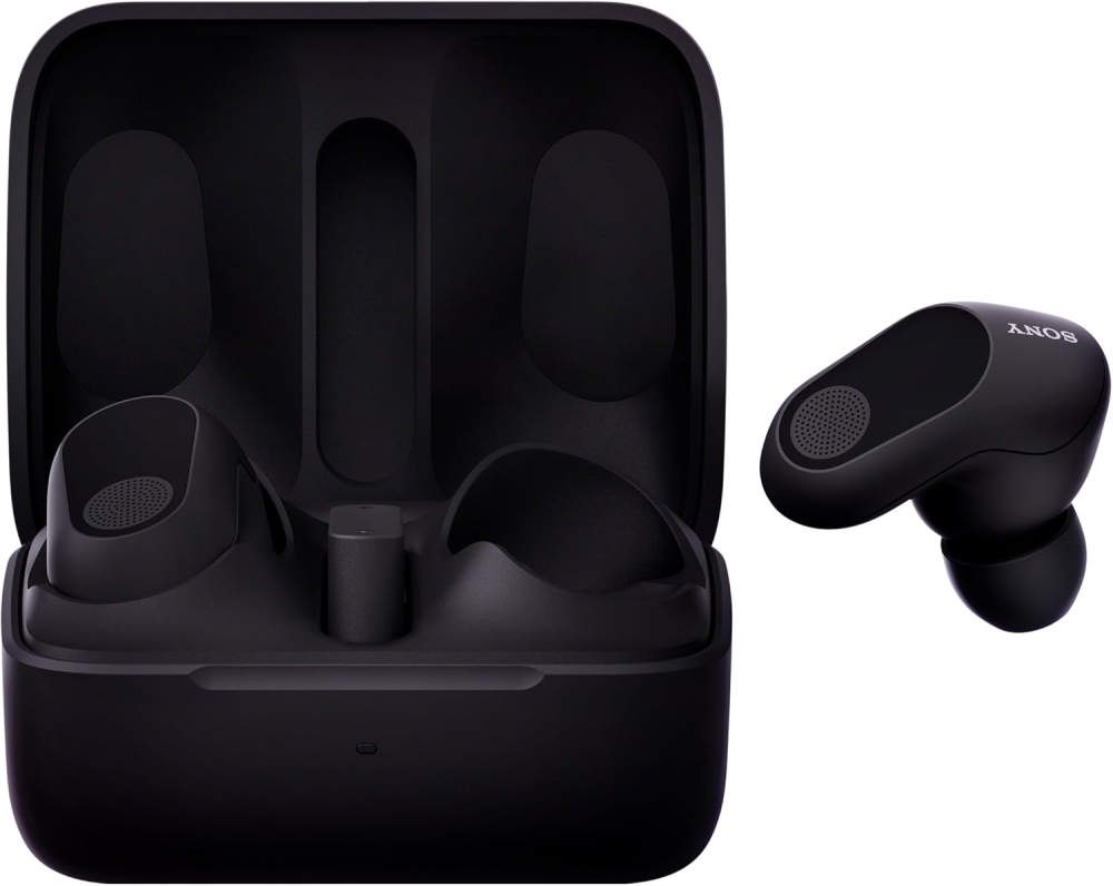 Sony INZONE Buds - True Wireless Gaming Earbuds, 360 Spatial Sound, Light Weight, Comfortable Fit, Active Noise Cancelling, AI Microphone, 24hr Battery, Low Latency Dongle, PC & PS5 Compatible - Black