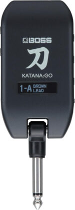 BOSS KATANA:GO | Personal Headphone Amplifier for Guitar & Bass | Ready-To-Play Sounds from Stage-Class Katana Amps | Advanced Spatial Technology | Edit Tones & Stream Backing Music via Bluetooth