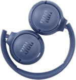 JBL Tune 510 BT Wireless On-Ear Headphones with Bluetooth 5.0 and Speed Charge, Up to 40 Hours Battery Life, Blue