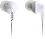 Panasonic RP-HJE125-K, 3.5mm ErgoFit Wired Earbuds, Noise Isolating In-Ear Stereo Earphones, Dynamic Clear Sound, Ergonomic Custom-Fit Earpieces (S/M/L), Large 9mm Driver, Long cord, No Mic - Black - Image 2