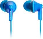 Panasonic RP-HJE125-K, 3.5mm ErgoFit Wired Earbuds, Noise Isolating In-Ear Stereo Earphones, Dynamic Clear Sound, Ergonomic Custom-Fit Earpieces (S/M/L), Large 9mm Driver, Long cord, No Mic - Black - Image 3