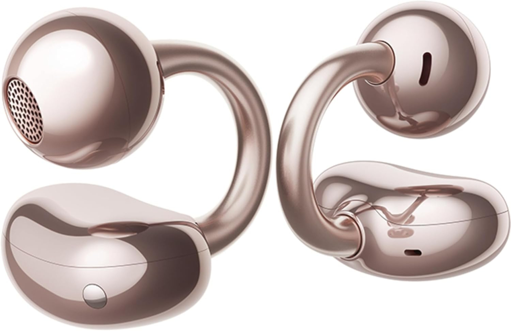 HUAWEI FreeClip, Groundbreaking Aesthetic Design, Feather-light Wearing, Open-ear Listening, AI Crystal-Clear Call, Long Battery Life, Dual-Device Connections, Rose Gold