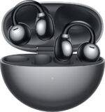 HUAWEI FreeClip Wireless Earbuds，Open Ear Bluetooth Earphones，Long Lasting Battery ，Subversive Open-ear，AI Crystal Clear Sound, Compatible with Android/iOS/Window,IP54 Dust and Water Resistance, Black