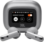 JBL Live Beam 3, Wireless Earbud Headphones with Bluetooth, 48h Battery Life, True Adaptive Noise Cancelling and High-Resolution JBL Signature Sound, IP55 Waterproof, Closed-Back Stick Design, Black - Image 4