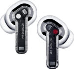 Nothing Ear wireless ear buds with Hi-Res Audio, Smart Active Noise Cancelling, Advanced equalizer and up to 40.5 hours of listening time - White