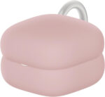 Case Cover for Sony LinkBuds Fit - Easy Clip-On Ring, Personlise your Headphones, Only for LinkBuds Fit - Pink