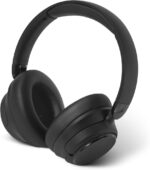 Amazon Basics Hybrid Active Noise Cancelling Headphones, Wireless, Over Ear, Bluetooth, Black, One Size