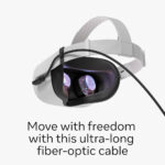 Meta Quest link cable – Works with Meta Quest 3/3S – 16 foot (5 m) – Premium fibre-optic cable – Access PC VR Games – Up to 5 Gbps bandwidth - Image 3