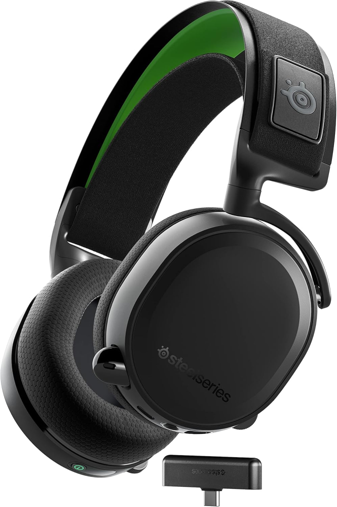 SteelSeries Arctis 7X Wireless Xbox Series X/S Gaming Headset - Lossless 2.4 GHz - 30 Hour Battery Life - USB-C Quick Charging - Also works with PS5, PS4, PC, Mac, Switch & Android - Black