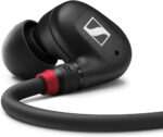 Sennheiser IE 100 PRO CLEAR In-Ear Monitors | Dynamic 10mm Broadband Transducer for Powerful, Precise Monitoring | 1.3M Cable & S/M/L Silcone Adaptors Included | Clear & Black (508941) - Image 2