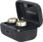 Sennheiser MOMENTUM True Wireless 4 Smart Wireless Earbuds, Bluetooth 5.4, Crystal-Clear Sound, Noise Cancelling Earbuds, Comfortable Design, Up to 30 HR Playtime, Adaptive ANC, Auracast - Copper - Image 3