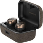 Sennheiser MOMENTUM True Wireless 4 Smart Wireless Earbuds, Bluetooth 5.4, Crystal-Clear Sound, Noise Cancelling Earbuds, Comfortable Design, Up to 30 HR Playtime, Adaptive ANC, Auracast, White Silver - Image 3