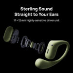 HUAWEI FreeArc Open-Ear Earbuds, Secure Fit and Comfort, IP57 Water Resistance, Dynamic Bass, 28 Hours Playtime, Sports Earphones, Headset for Running Workout Driving, iOS & Android, Bluetooth, Black - Image 3