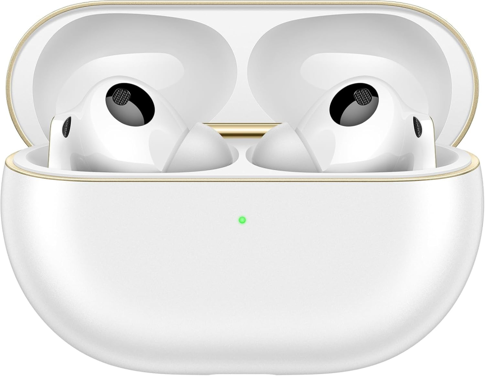HUAWEI FreeBuds Pro 4 Wireless Earbuds, Bluetooth Headphones with Lossless Sound Quality, Clear Calls, Intelligent Dynamic ANC, Silver String Design, 33 Hours Battery Life, iOS & Android, White