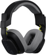 ASTRO A10 Gaming Headset Gen 2 Wired Headset, Over-ear Gaming Headphones, Lightweight & damage resistant, Flip-to-mute microphone, 32 mm drivers, Compatible with PS5, PS4, Nintendo Switch, PC - Black