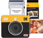 Kodak Mini Shot 2 Retro 4PASS Instant Camera and Portable Photo Printer 2-in-1, 5.3×8.6 Centimeters Instant Prints, 38 Sheet Bundle, White - Image 2