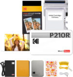KODAK Mini 2 Retro 4PASS Mobile Photo Printer 5.3 x 8.6 cm Pack of 38 Sheets Black - Image 3
