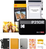 KODAK Mini 2 Retro 4PASS Mobile Photo Printer 5.3 x 8.6 cm Pack of 38 Sheets Black - Image 4