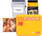 KODAK Mini 2 Retro 4PASS Mobile Photo Printer 5.3 x 8.6 cm Pack of 38 Sheets Black - Image 5