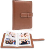 64 Pockets Photo Album Book for 2x3 Inch Film - Mini Small Albums for Fujifilm Instax Mini Instant Camera, for Polaroid Hi-Print Pictures, Kpop Photocard Holder Binder (Mint) - Image 2