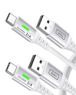 INIU USB C Charger Cable, 2m Type C Cable Fast Charging, Braided USB A to USB-C Phone Charger Cable USBC for iPhone 17 16 15 Pro Max, Samsung Galaxy S25 S24 Ultra, Pixel 10, iPad Air Switch Steam etc. - Image 3