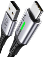 INIU USB C Charger Cable, 2m Type C Cable Fast Charging, Braided USB A to USB-C Phone Charger Cable USBC for iPhone 17 16 15 Pro Max, Samsung Galaxy S25 S24 Ultra, Pixel 10, iPad Air Switch Steam etc. - Image 4