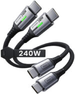 INIU 240W USB C to USB C Charger Cable, [2-Pack 2m] PD Type C Charge Cable, Super Fast Charging USB C Cable for iPhone 17 16 15 Pro Max Plus, MacBook iPad Air, Samsung S25 S24 Ultra, Steam Deck etc. - Image 3