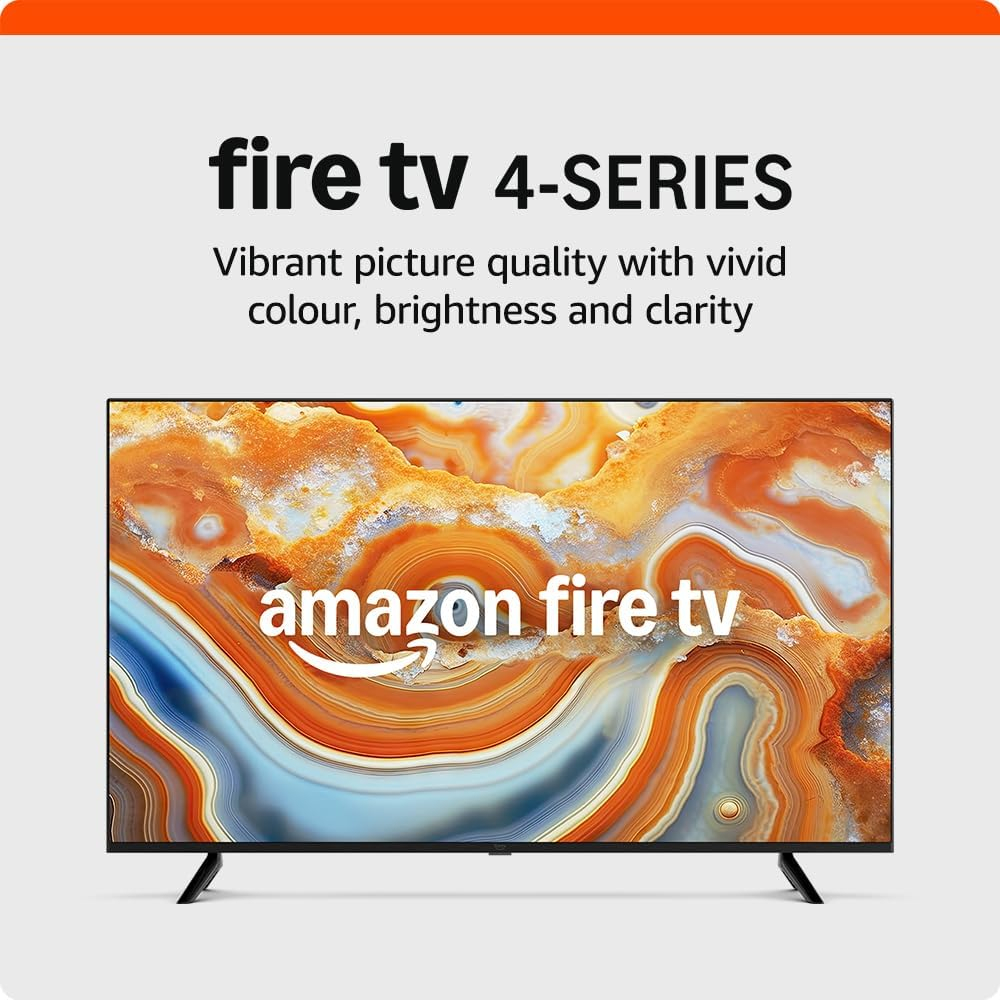 Amazon Fire TV 43" 4-Series 4K UHD smart TV, stream live TV, 2024 release