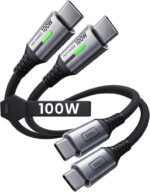 INIU USB C Cable, [2m] 100W Fast Charging USB C to USB C cable, Nylon Braided Phone Charger Type C Data Cord for iPhone 17 16 Pro Max, MacBook, iPad Air, Samsung S25 S24 Ultra, Google Pixel 9, Xiaomi - Image 3