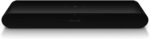 Sonos Ray Soundbar - All-in-one compact and sleek soundbar with Blockbuster sound for movies, gaming and wifi music streaming, compatible App and Apple AirPlay, in black