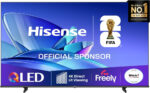 Hisense 50" 50E78QTUK QLED Smart AI TV - 4K Direct Lit Viewing, Quantum Dot Colour, Hi-View AI Engine, Dolby Vision, Dolby Atmos with Freely, Disney +, YouTube, Netflix