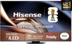 Hisense 50" 50U7QTUK MiniLED QLED 144Hz Smart AI TV - Hi-View AI Engine, 144Hz Game Mode PRO, 2.1 Channel, Dolby Atmos, Quantum Dot Colour, Anti-Reflection with Freely, Disney +, YouTube, Netflix - Image 4