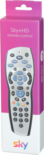Original Sky+ HD remote – Duracell Batteries Included – Official Sky Branded Retail Packaging - SKY120,silver - Image 3