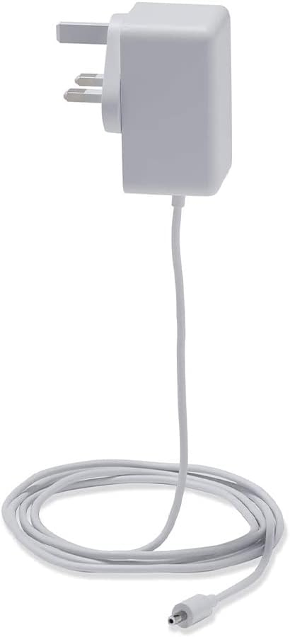 Official Think Assemble Power Adaptor for Echo Dot and Echo Show 5 | 15 W, Chalk, for Echo Dot (3rd/4th generation), Echo Show 5, Echo Spot and Fire TV Cube