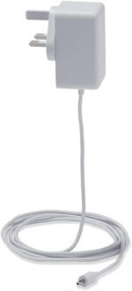 Official Think Assemble Power Adaptor for Echo Dot and Echo Show 5 | 15 W, Chalk, for Echo Dot (3rd/4th generation), Echo Show 5, Echo Spot and Fire TV Cube