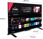 Toshiba 43”LV2553DB Full HD Smart VIDAA TV, HDR, Freely, Disney+, Prime Video, Netflix, Dolby Audio, Works with Alexa, Works with Google Assistant, VIDAA Voice 2025 - Image 4