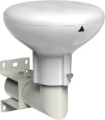 Outdoor Aerial, SLx Digidome For TV Digital Freeview HD 360° Omni Directional Amplified Antenna with Integrated 4G + 5G Filter and Full Installation Kit,White