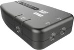 Signal Booster, SLx TV Amplifier Two Output 27822BMR - Improve Picture Quality And Channel Reception - Boost Your HD TV/FM/DAB Signal. 2 Way - For HD and Freeview, Grey