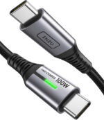 INIU USB C Cable, [2 Pack 2m 100W] 20V/5A PD QC 4.0 Fast Charging USB C to USB C cable, Nylon Braided Phone Charger Type C Data Cord for iPhone 17 iPad Pro MacBook Air Samsung S25 Xiaomi Huawei etc - Image 4