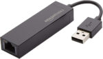 Amazon Basics USB 3.0 to 10/100/1000 Gigabit Ethernet Internet Adapter, Black, 1-Pack - Image 3