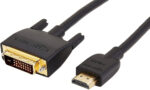 Amazon Basics HDMI-A to DVI (Male) Adapter Cable, Bi-Directional 1080P, Gold-Plated, 0.9 m, Single Pack, Black - Image 3