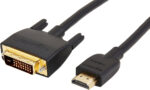 Amazon Basics HDMI-A to DVI (Male) Adapter Cable, Bi-Directional 1080P, Gold-Plated, 0.9 m, Single Pack, Black - Image 5