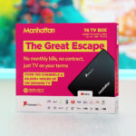 Manhattan T4 Freeview Play 4K TV Box, Black - Image 4