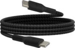 Belkin BoostCharge (6.6ft) Braided USB-C to USB-C Cable for iPhone 16, iPhone 16 Pro, iPhone 16 Pro Max, iPhone 16 Plus, iPhone 15, Galaxy S24, S23, Note10, Pixel 9, Pixel 8, iPad Pro & More - White - Image 4
